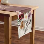 Elegant Geef God Bedankt Bloemen Thanksgiving Korte Tafelloper (Voorbeeld)