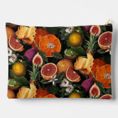Elegant geel citrus sinaasappels fruitpatroon etui (Achterkant)