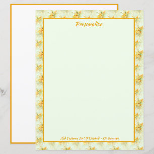 Elegant  Geel Daffodils Floral Flower