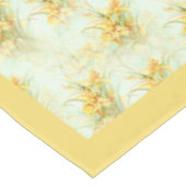 Elegant  Geel Daffodils Floral Flower Tafelkleed (Gekanteld)