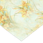 Elegant  Geel Daffodils Floral Flower  Tafelkleed (Gekanteld)