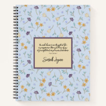 Elegant geel en Paarse bloemenmotief