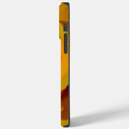 Elegant geel sinaasappel bloemenfoto geel rose Case-Mate iPhone case (Achterkant / Links)