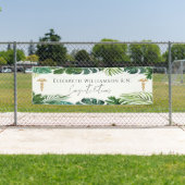 Elegant Gefeliciteerd Afstuderen Medische verpleeg Spandoek (Insitu)