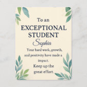 Elegant Gefeliciteerd Kaart voor een bijzondere St (Voorkant)