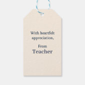 Elegant Gefeliciteerd Kaart voor een bijzondere St Cadeaulabel (Achterkant)