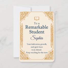 Elegant Gefeliciteerd Kaart voor een opmerkelijke 