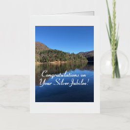 Elegant, Gefeliciteerd Silver Jubilee, Kaart