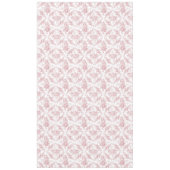 Elegant gegraveerd Roze en Witte Floral Toile Tafelkleed (Voorkant)