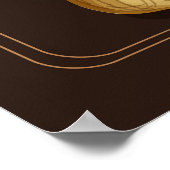 Elegant geïllustreerd Koffiemenu koffie Poster (Hoek)