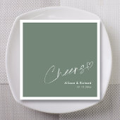 Elegant gejuich! Moderne salie bruiloft servetten