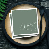 Elegant gejuich! Moderne salie bruiloft servetten