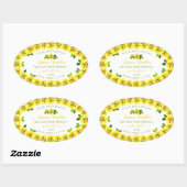 Elegant gele witte etiketten van Rozen die bloeien (Vel)