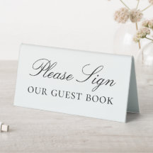 Elegant Gelieve Ons Gastenboek Te Ondertekenen Bor