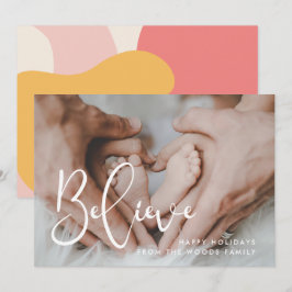 Elegant Geloof Kerst Inspirerend Foto Feestdagenkaart