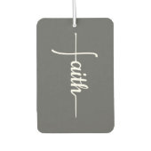 Elegant geloof kruis auto luchtverfrisser (Voorkant)