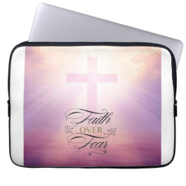 Elegant geloof over Fear Electronics Bag Laptop Sleeve