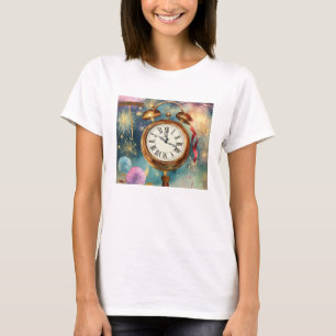 Elegant Gelukkig Nieuwjaar 2025 T-shirt