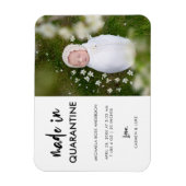 Elegant gemaakt in Quarantine Vertical Newborn Bab Magneet (Verticaal)