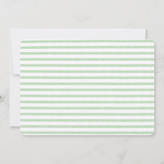 Elegant Gender Onbekende Poem Baby shower Party Kaart (Achterkant)