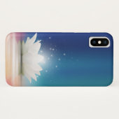 Elegant Gentle White Lotus/Lily flower Case-Mate iPhone Case (Achterkant (horizontaal))