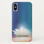 Elegant Gentle White Lotus/Lily flower Case-Mate iPhone Case (Achterkant)