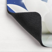 Elegant Gentle White Lotus/Lily flower Muismat (Hoek)