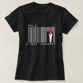 Elegant Gentleman Man die een eenduidige streepjes T-shirt
