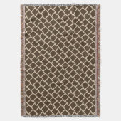 Elegant geometric pattern deken (Voorkant Verticaal)