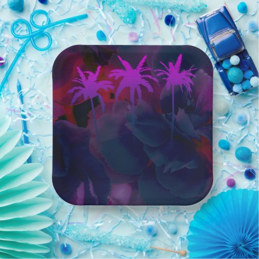 Elegant Geometrisch 9"Vierkant Document Bord (Feest)