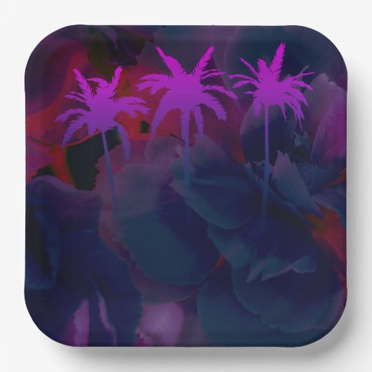 Elegant Geometrisch 9"Vierkant Document Bord (Voorkant)