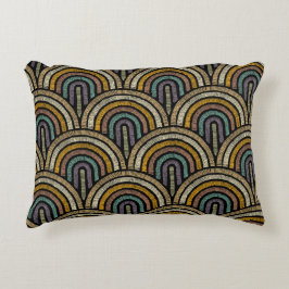 Elegant geometrisch accent kussen