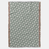 Elegant geometrisch all-over patroon deken (Voorkant Verticaal)
