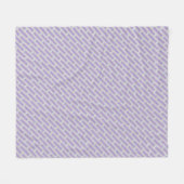 Elegant geometrisch all-over patroon fleece deken (Voorkant (Horizontaal))