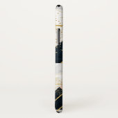 Elegant geometrisch en confetti golden design Case-Mate iPhone case (Achterkant / rechts)