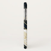 Elegant geometrisch en confetti golden design Case-Mate iPhone case (Achterkant/links)