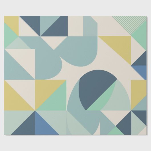 elegant geometrisch inpakpapier (Vlak)