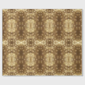 Elegant geometrisch koord van het Festive Patroon  Cadeaupapier (Vlak)