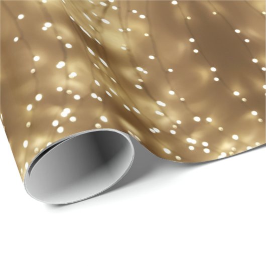 Elegant geometrisch koord van het Festive Patroon  Cadeaupapier (Rol Hoek)