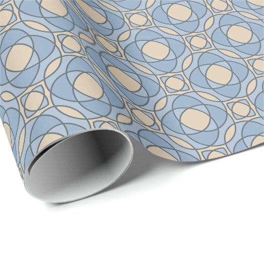 Elegant Geometrisch Mozaïek Inpakpapier (Rol Hoek)