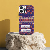 Elegant geometrisch ontwerp, vet geometrisch patro Case-Mate iPhone case