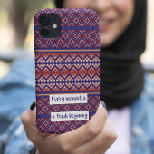 Elegant geometrisch ontwerp, vet geometrisch patro Case-Mate iPhone case