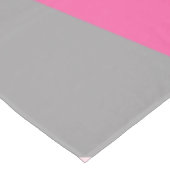 Elegant geometrisch pastel warm roze emerald groen tafelkleed (Gekanteld)