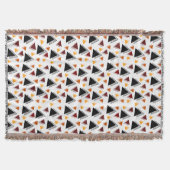 Elegant geometrisch patroon deken (Voorkant)
