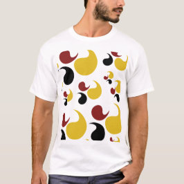 Elegant geometrisch patroon met een moderne touch t-shirt