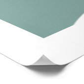 Elegant geometrisch vrouwenportret - abstract ontw poster (Hoek)