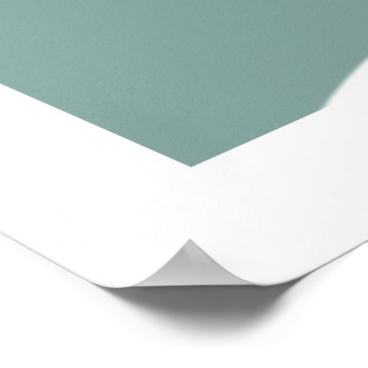 Elegant geometrisch vrouwenportret - abstract ontw poster (Hoek)