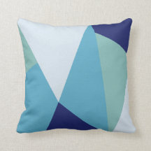 Elegant geometrische marineblauw en zee groene pas