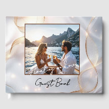 Elegant gepersonaliseerd aandenken voor romantisch