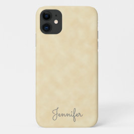 Elegant gepersonaliseerd Antiek perkament Case-Mate iPhone Case